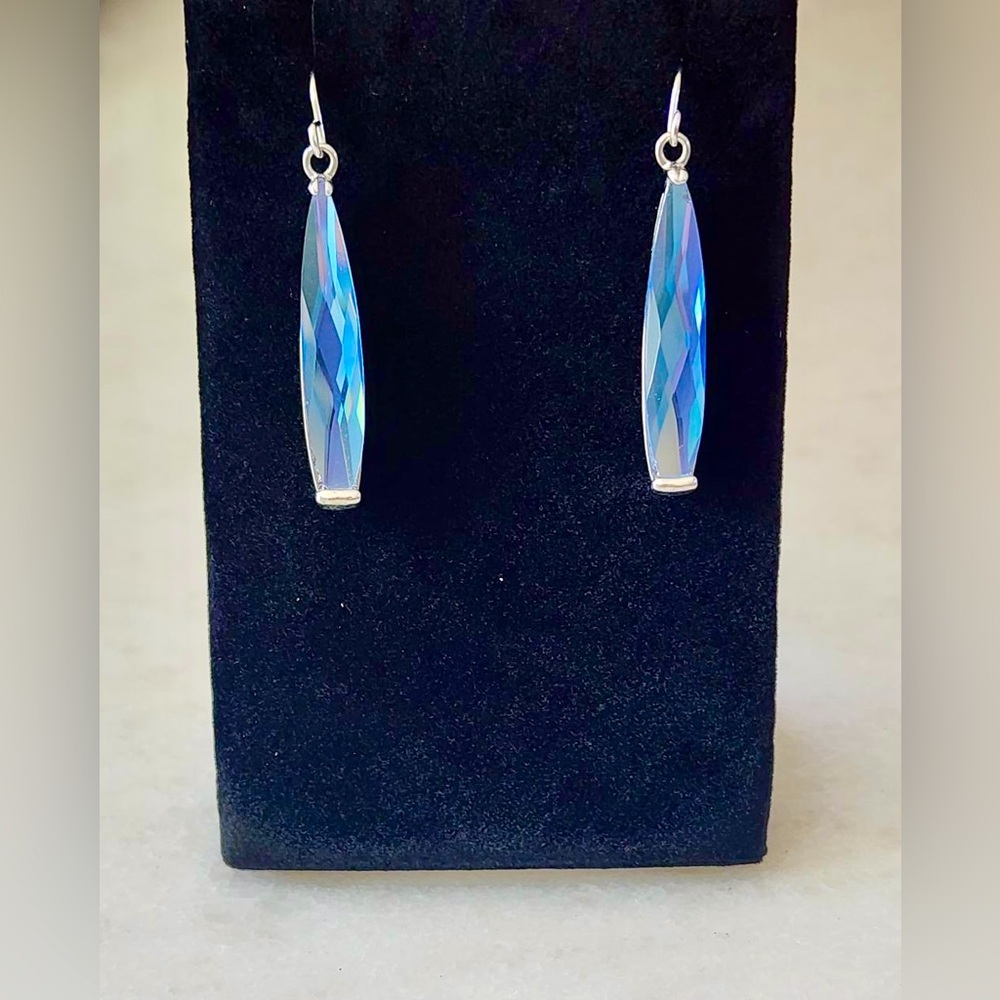 Iridescent Dangle Earrings